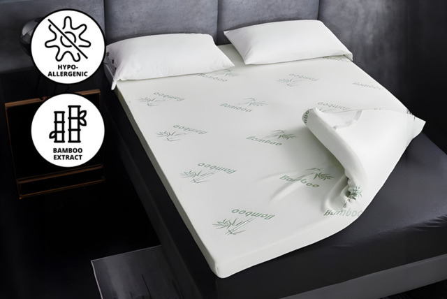 PRICE DROP! Soft Bamboo Mattress Topper - 4 Sizes & 2 Thickness Options - image 1