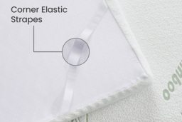 PRICE DROP! Soft Bamboo Mattress Topper - 4 Sizes & 2 Thickness Options - thumbnail 4