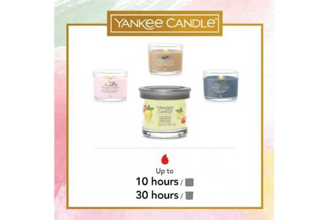 Yankee Candle Glass Candle Gift Set - Scented Home Decor, Signature Tumbler, Modern Style - image 1