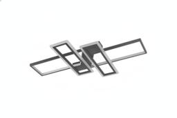 Geometric Black Frame LED Ceiling Light