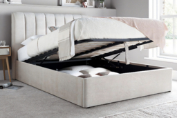 Chelsea Velvet Ottoman Storage Bed - Lift-Up, 5 Sizes, Plush Upholstery - thumbnail 5