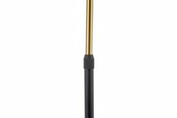 Adjustable Arc Floor Lamp with Wooden Tray - thumbnail 4