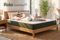 PRICE DROP! ROLO Bamboo Integrated Spring Mattress - 6 Sizes - thumbnail 2