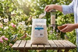 Protein-Rich Mealworm Suet Pellets - Bird Feeder Wildlife Support - thumbnail 2