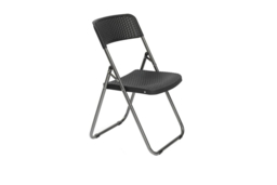 Rattan Effect Folding Garden Bistro Set - Weather-Resistant, Space-Saving, 2-Seater Outdoor Furniture - thumbnail 7