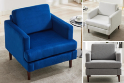 Single Seater Armchair - Colour & Fabric Options - thumbnail 8