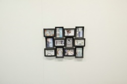 Modern White Multi Aperture Wall Art Photo Frame - 12-Photo Collage, Sturdy Display, Contemporary Home Décor - thumbnail 2