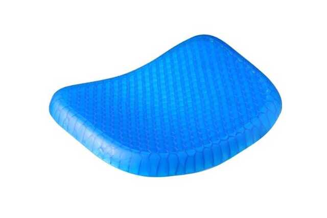 Therapeutic Gel Seat Cushion - Ergonomic Gel Support for Back & Hip Pain Relief, Universal Fit 37cm x 30cm - image 1