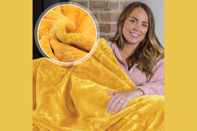 Dreamcatcher Luxurious Fleece Faux Fur Blanket - 7 Colours - image 1