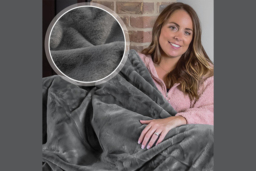 Dreamcatcher Luxurious Fleece Faux Fur Blanket - 7 Colours - thumbnail 3