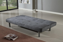 PRICE DROP! Monza Faux Suede Reclining Sofa Bed - Modern 3-Seater, Multi-Position, Cream, Blue, Grey or Cinnamon - thumbnail 5