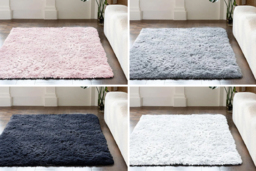 Cuddle Fluffy Anti-Slip Shaggy Rug - Plush Long Pile, Modern Style, Multiple Sizes & Colours - thumbnail 4