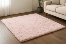 Cuddle Fluffy Anti-Slip Shaggy Rug - Plush Long Pile, Modern Style, Multiple Sizes & Colours - thumbnail 1
