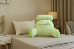 PRICE DROP! Lumbar Support Bed Pillow - Premium Comfort in 2 Sizes & 5 Designs - thumbnail 6