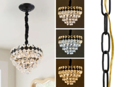 LED Crystal Pendant Light with Multi-Layer Design - thumbnail 7