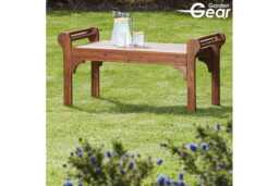 Acacia Wood Lutyens Outdoor Coffee Table - Weather-Resistant Garden Centrepiece - thumbnail 4