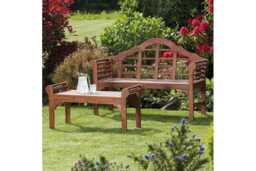 Acacia Wood Lutyens Outdoor Coffee Table - Weather-Resistant Garden Centrepiece - thumbnail 2