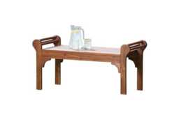 Acacia Wood Lutyens Outdoor Coffee Table - Weather-Resistant Garden Centrepiece - thumbnail 3