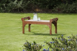 Acacia Wood Lutyens Outdoor Coffee Table - Weather-Resistant Garden Centrepiece