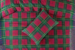 Thermal Flannelette Tartan Bedding Set - 100% Brushed Cotton, Machine Washable, Classic Check, Multiple Sizes & Colours - thumbnail 1