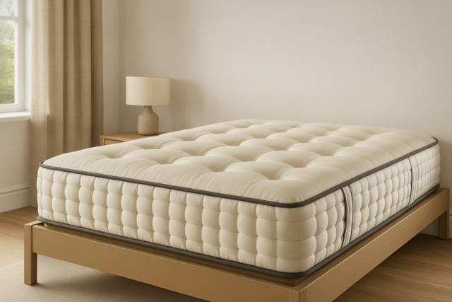 1500 Pocket Sprung Medium-firm Soufflé Mattress - Pressure Relief & Enhanced Support (Small Single to Super King) - image 1