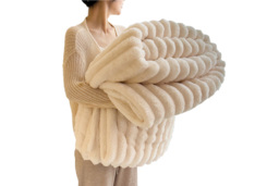 Double-Sided Faux Fur Fluffy Blanket - Ultra-Soft, Machine Washable Throw, 4 Sizes, 8 Colours - thumbnail 1