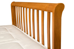 Milan Traditional Solid Wood Oak Bed Frame - Double & King Size - thumbnail 4