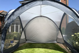 Mixed Grey Waterproof Garden Gazebo Dome