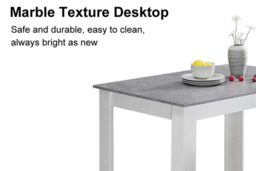 Bruce Grey Rectangle Dining Table - Durable Elegance for Everyday Dining - thumbnail 7