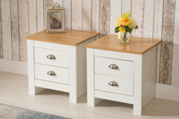 Pair Of Heritage Style Bedside Tables - 2 Colours - thumbnail 8