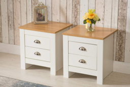 Pair Of Heritage Style Bedside Tables - 2 Colours - thumbnail 4