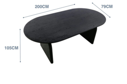 Orchid Oval Dining Table Set - 2 Colours & 3 Options - thumbnail 7