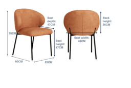 Orchid Oval Dining Table Set - 2 Colours & 3 Options - thumbnail 4