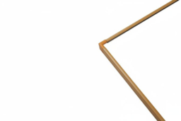 PRICE DROP! Modern Slim Frame Full-Length Mirror with HD Glass - Gold Frame - thumbnail 8