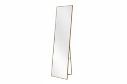 PRICE DROP! Modern Slim Frame Full-Length Mirror with HD Glass - Gold Frame - thumbnail 5