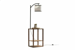 2-in-1 Floor Lamp & Side Table with Built-In USB Port - thumbnail 5