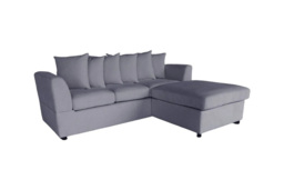 Finley Corduroy 3-Seater Sofa & Ottoman - thumbnail 3