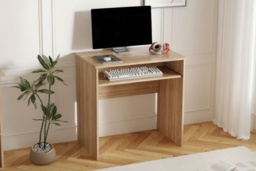 Newport Modern Space-Saving Living Room Desk - Compact Corner Console Table, 4 Colour Options - thumbnail 2