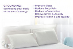 Organic Cotton Grounding Bed Sheet - Earth-Connected, Machine Washable, Cot & Single Sizes - thumbnail 4