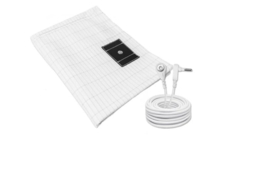 Organic Cotton Grounding Bed Sheet - Earth-Connected, Machine Washable, Cot & Single Sizes - thumbnail 5