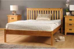 Melody Wooden Bed Frame & Base - Robust, Modern Bed Frame - thumbnail 3