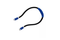 LED Neck Reading Light - Flexible, Rechargeable, Adjustable Brightness (Black or Blue) - thumbnail 5