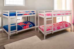 Kids Wooden Zara Bunk Bed - Safe, Fun & Space-Saving - thumbnail 3