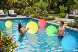 Waterproof Remote Control LED Garden Globe Lights - 16 Colours, IP68 - thumbnail 2