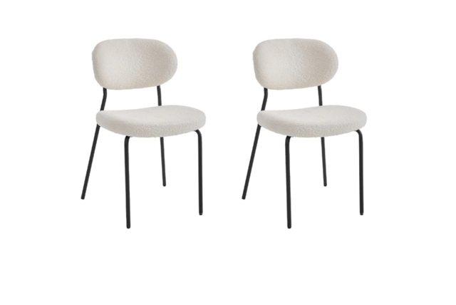2-Piece Upholstered Dining Chair Set - image 1