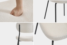 2-Piece Upholstered Dining Chair Set - thumbnail 3