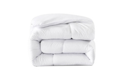 Luxury All Seasons Coverless Duvet - Ultra-Soft Microfibre, Box Stitched, Machine Washable, Hypoallergenic - Single to Super King