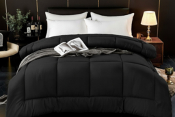 Luxury All Seasons Coverless Duvet - Ultra-Soft Microfibre, Box Stitched, Machine Washable, Hypoallergenic - Single to Super King - thumbnail 6