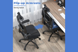 Executive Swivel Rocking Computer Chair - 6 Colours - thumbnail 4