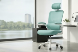 Executive Swivel Rocking Computer Chair - 6 Colours - thumbnail 2